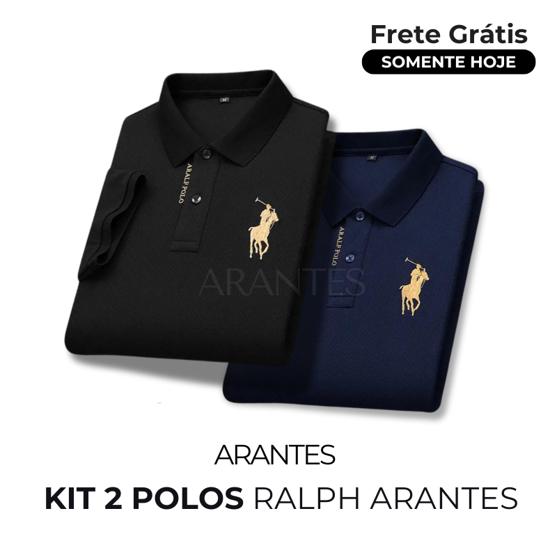 Kit 2 Camisa Polo Ralph Arantes®