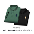 Kit 2 Camisa Polo Ralph Arantes®