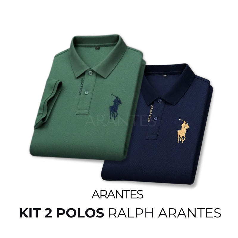 Kit 2 Camisa Polo Ralph Arantes®