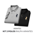 Kit 2 Camisa Polo Ralph Arantes®